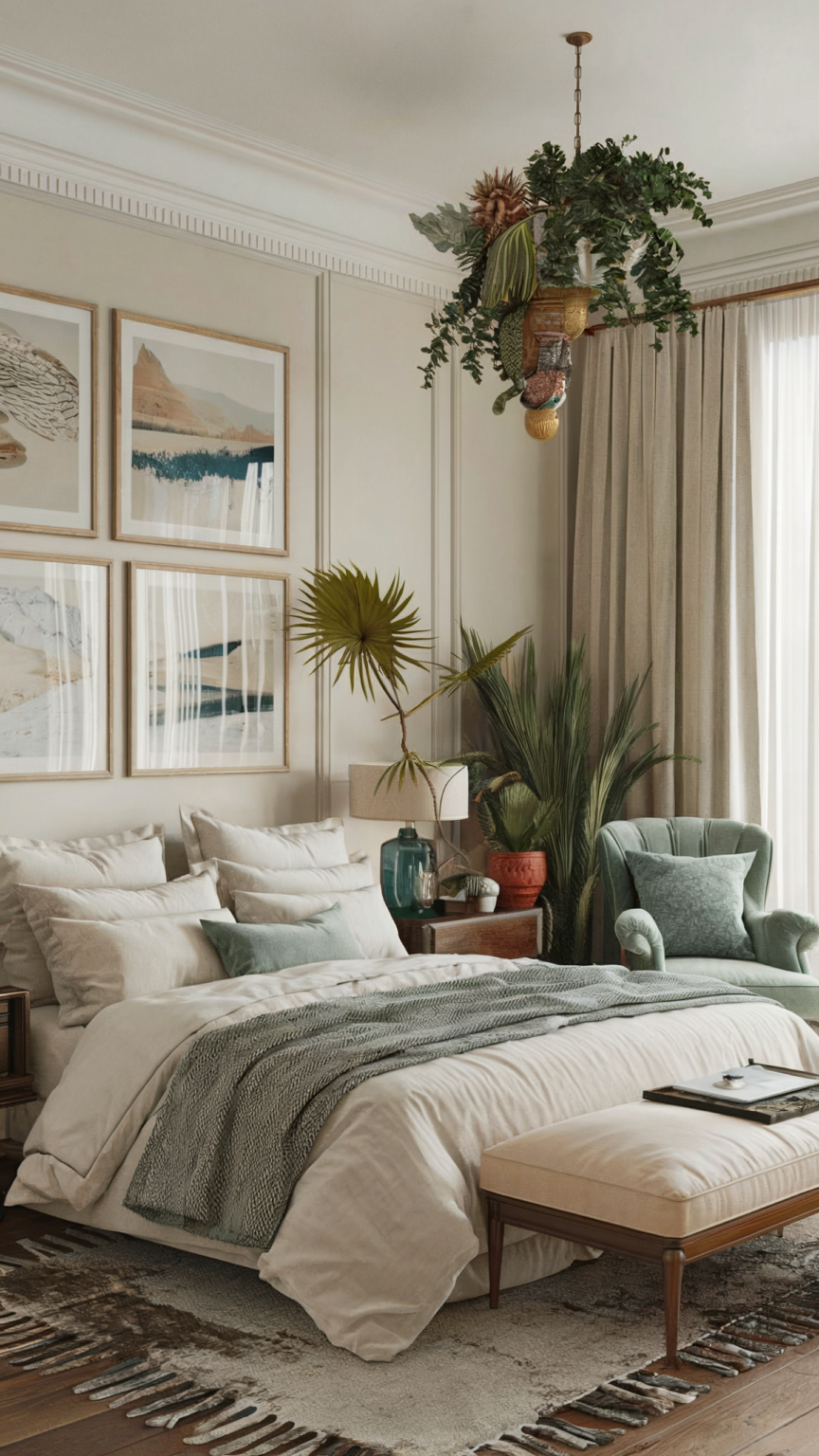 Picture Idea: 13 Eclectic Maximalist Bedroom Designs Infused With Indian Art Deco