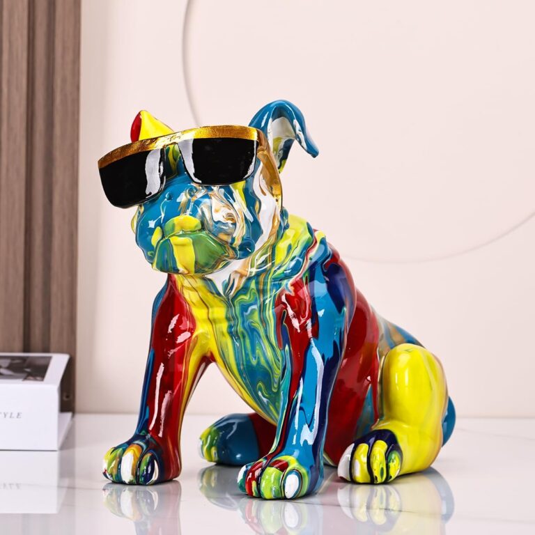 an eclectic pug home decor item