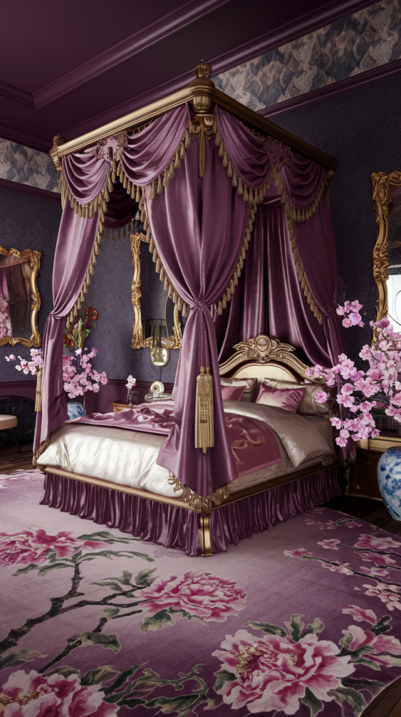  a maximalist bedroom chinese rococo styles