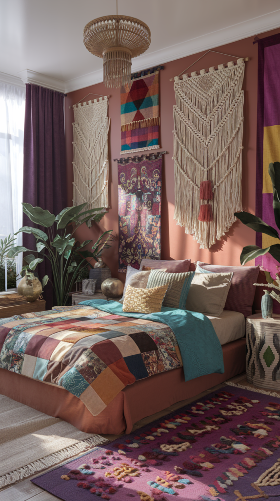 a maximalist bedroom chinese rococo