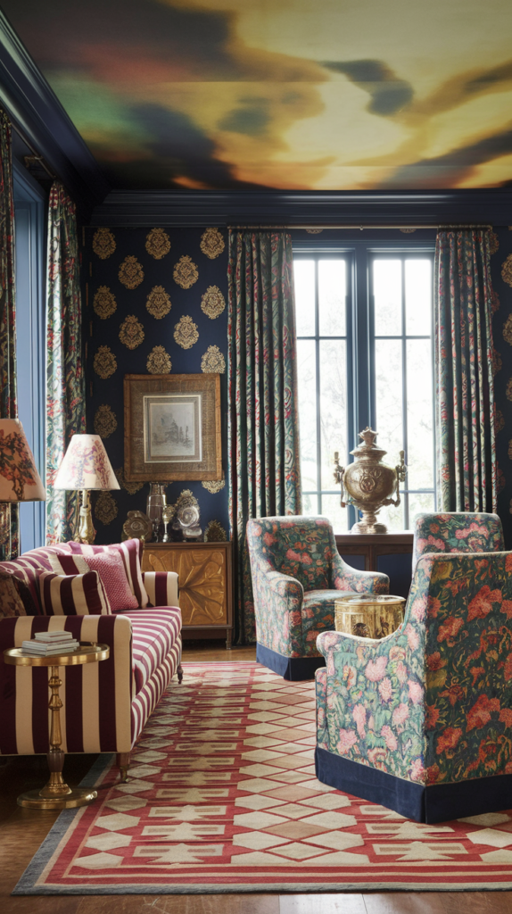 16 Eclectic Maximalist Russian Living Rooms