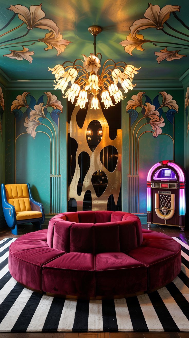 Eclectic maximalist room decor inspiration