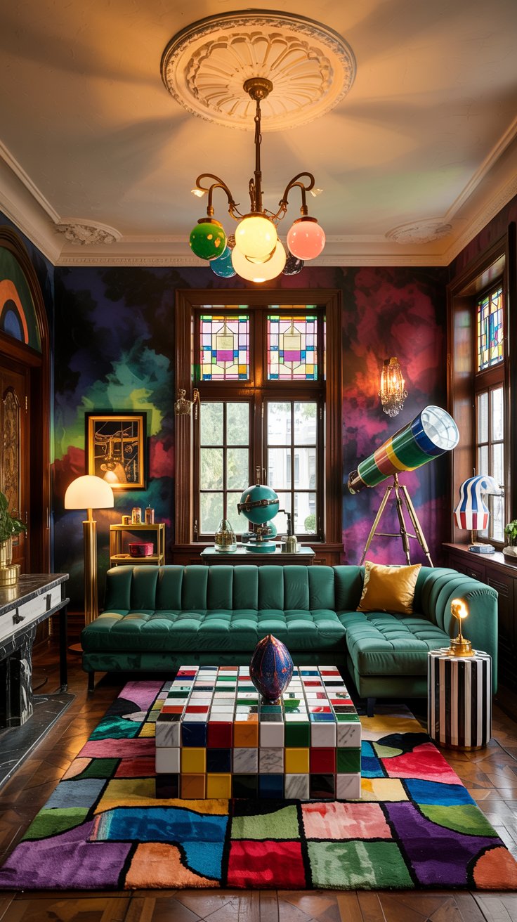 Eclectic maximalist room decor inspiration