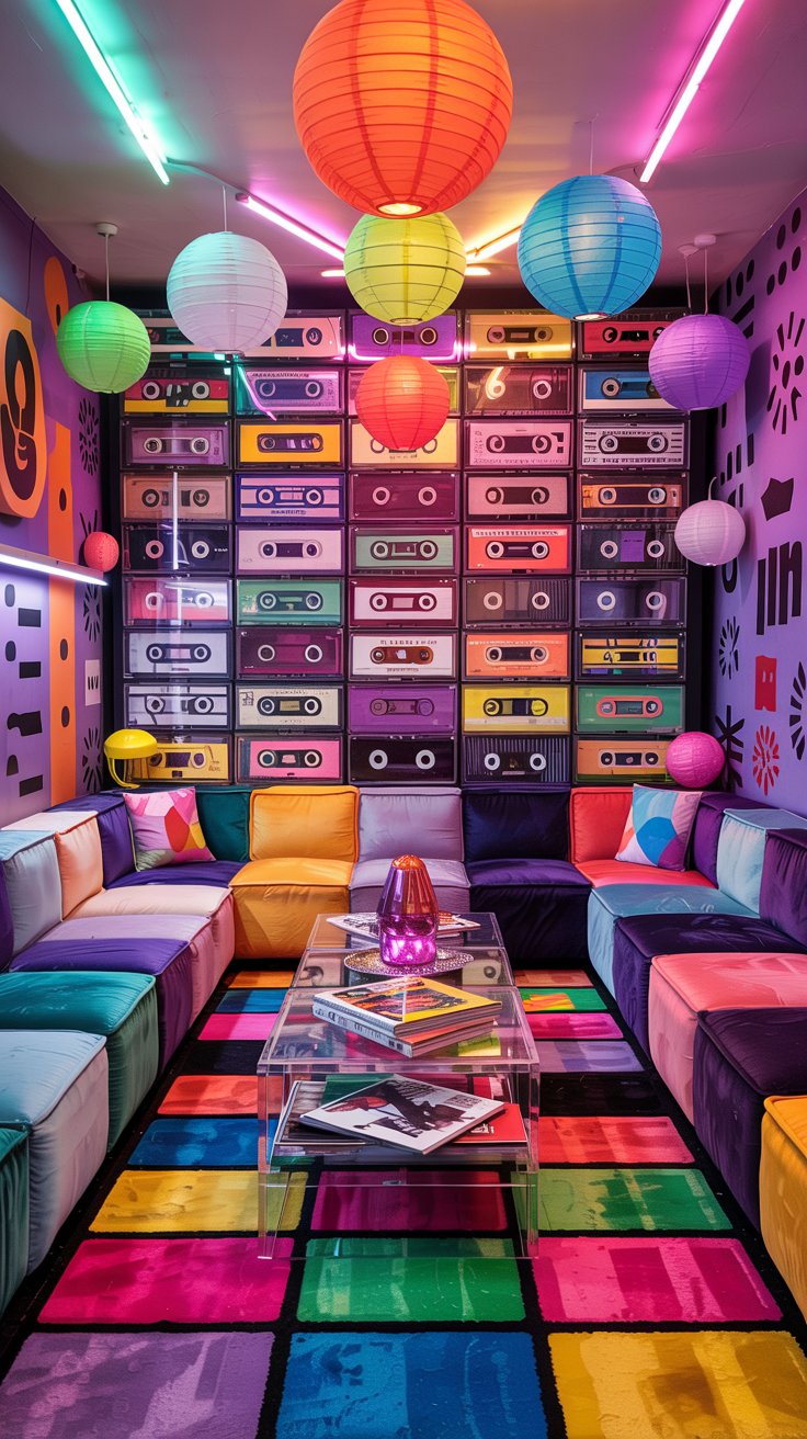 Eclectic maximalist room decor inspiration