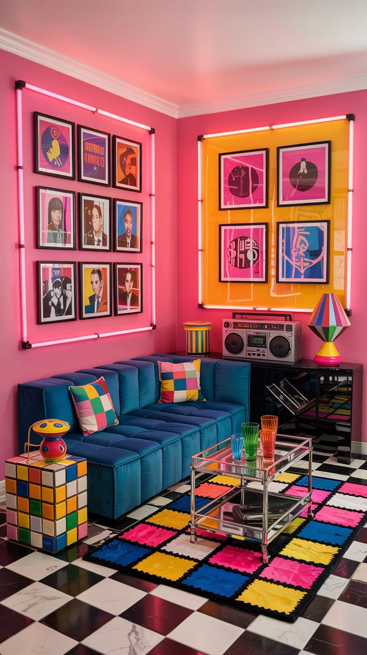 Eclectic maximalist room decor inspiration