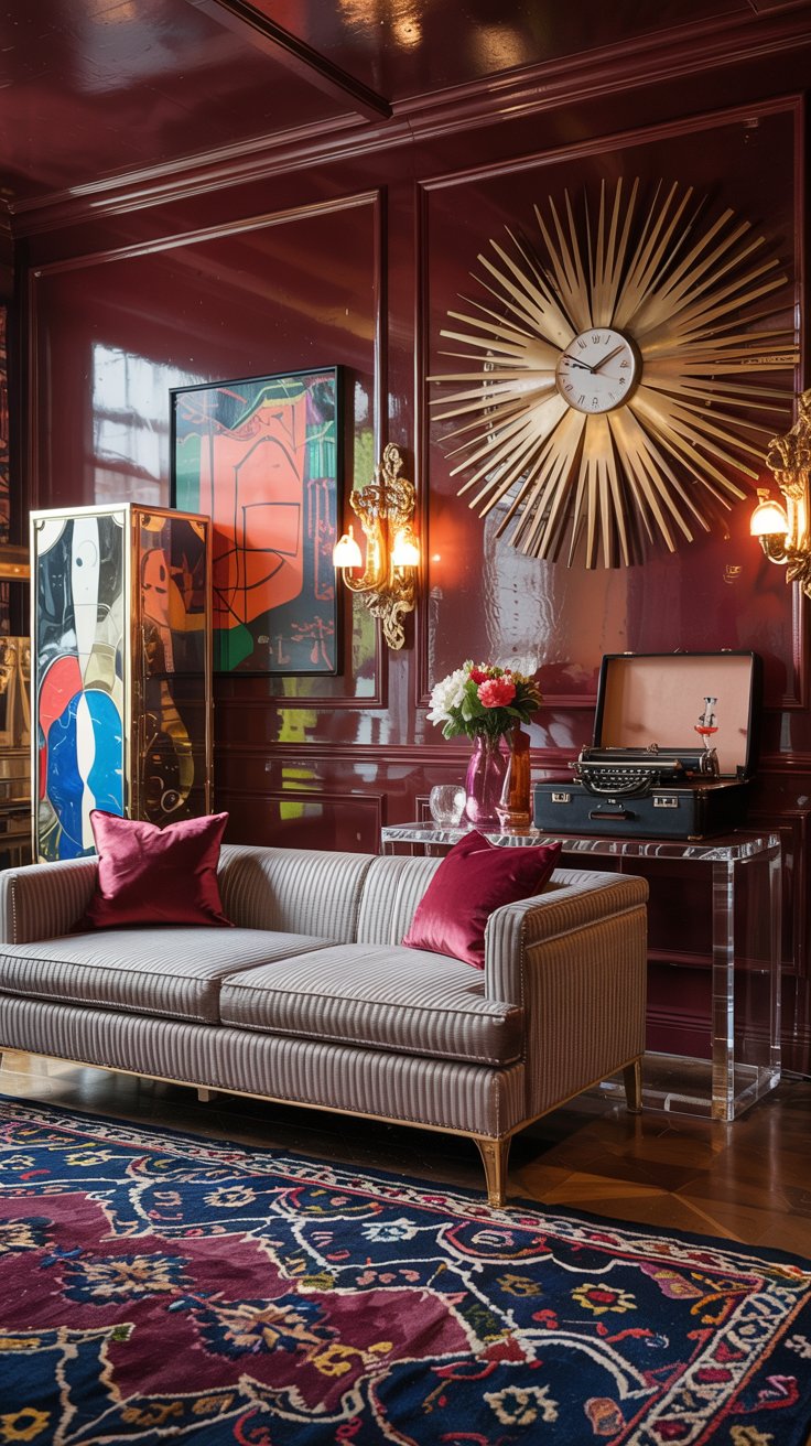 Eclectic maximalist room decor inspiration