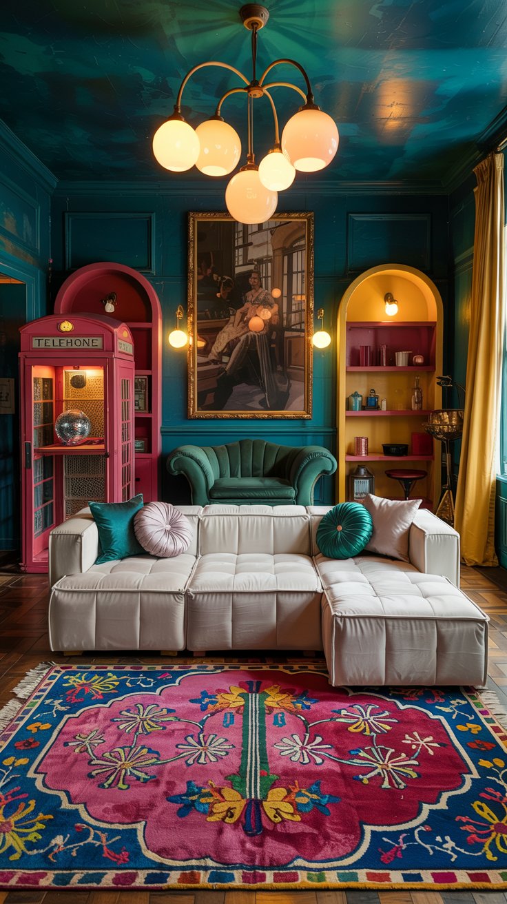 Eclectic maximalist room decor inspiration