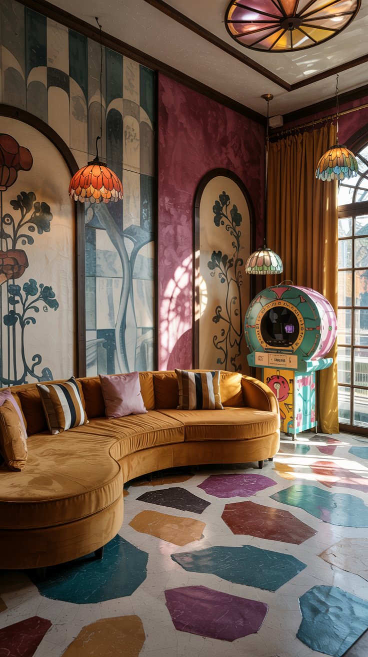 Eclectic maximalist room decor inspiration