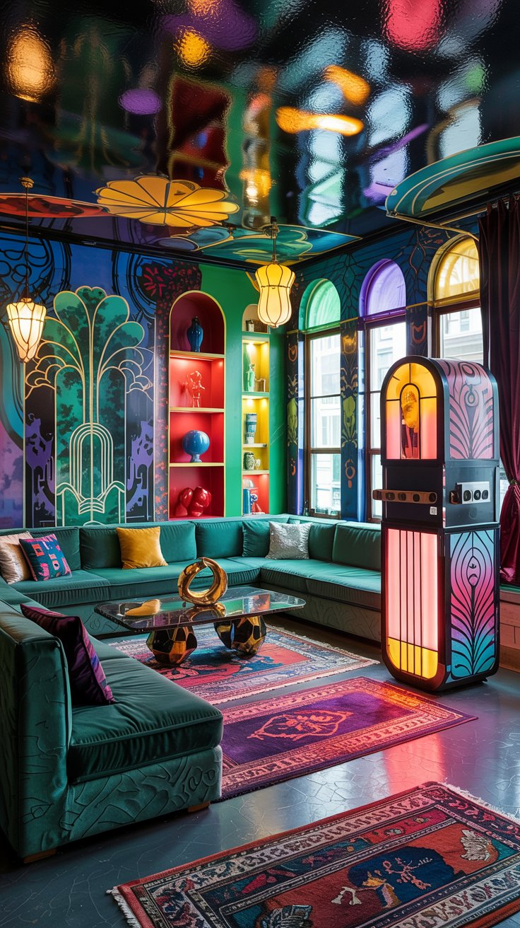 Eclectic maximalist room decor inspiration