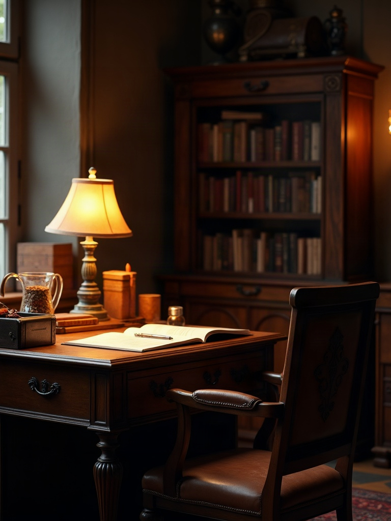 A Writing Desk in the Corner