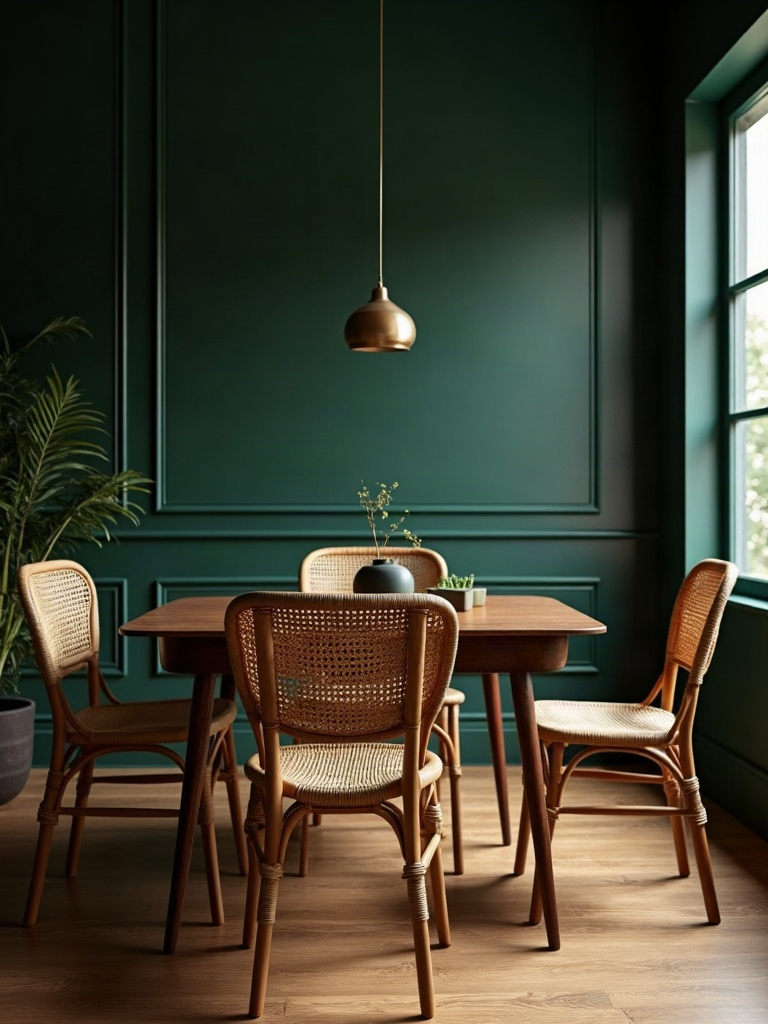 Bring Rattan In Through the Chairs, Not the Table