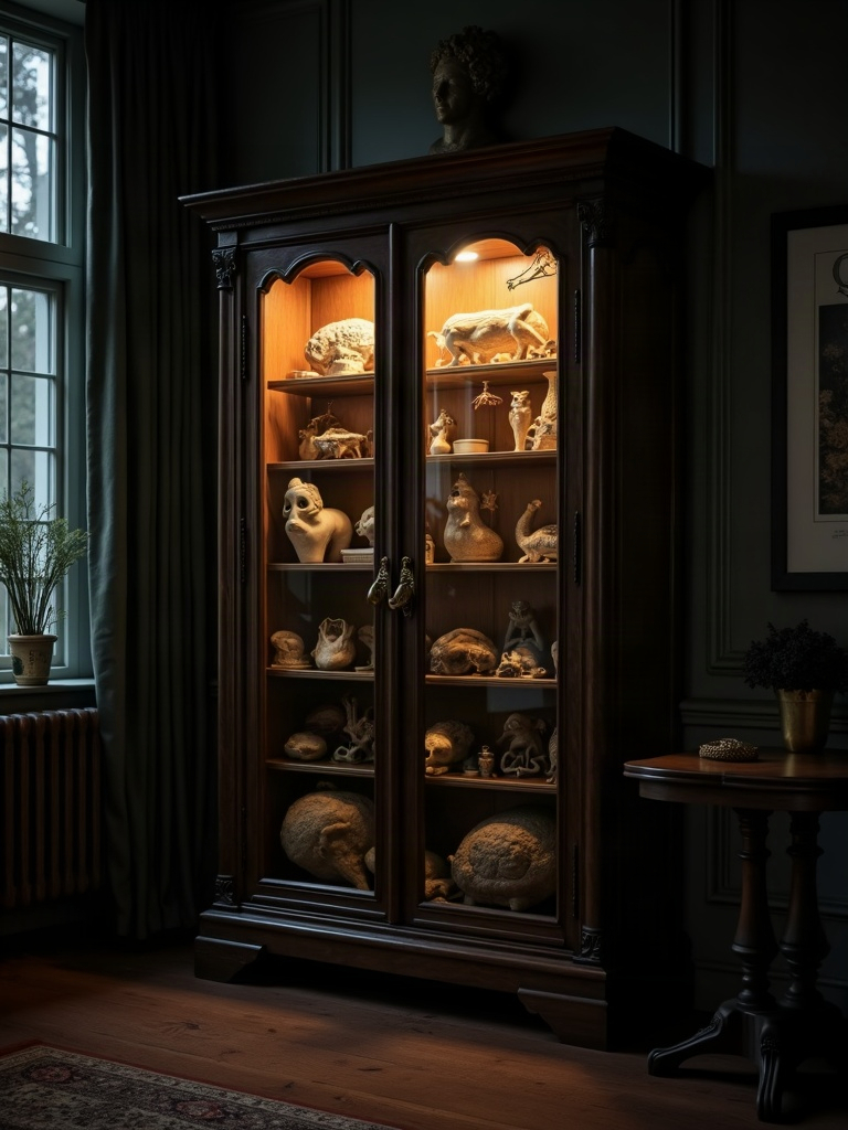The Curio Cabinet Full of Curiosities