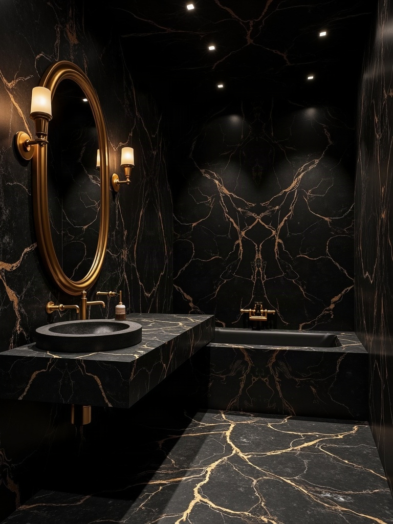10. Dark, Heavily Veined Stone (or a Convincing Stand-In)