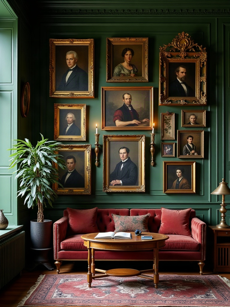6. Hang Art Salon-Style, Floor to Near-Ceiling